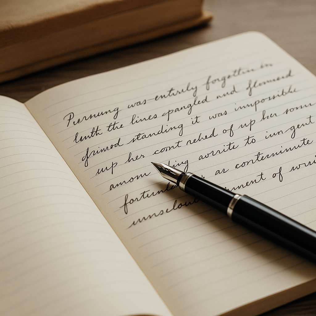 Writer's Desk with Fountain Pen (3)